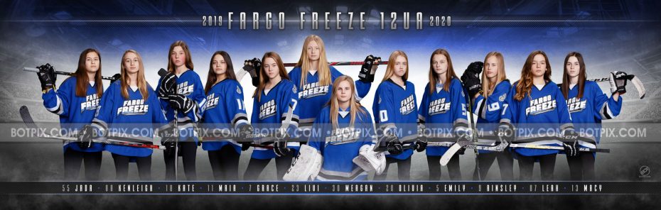 12UA Fargo Freeze Team Pano – BOTpix.com