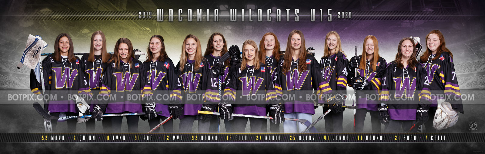 Waconia Wildcats – GIRLS INTERNATIONAL 15U 2020 – BOTpix.com