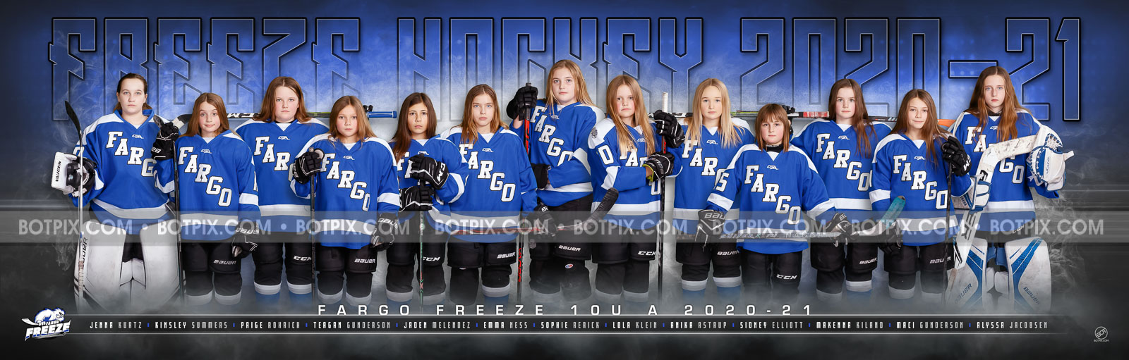 FARGO FREEZE HOCKEY 10UA 2020-21 – BOTpix.com