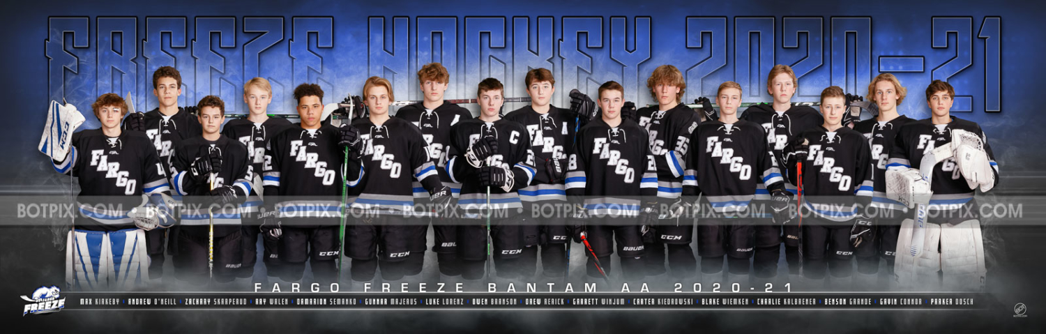 FARGO FREEZE HOCKEY BANTAM AA 2020-21 – BOTpix.com