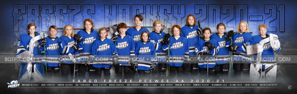 FARGO FREEZE HOCKEY PEEWEE AA 2020-21 – BOTpix.com