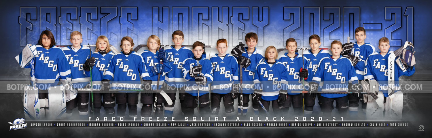 FARGO FREEZE HOCKEY SQUIRT A BLACK 2020-21 – BOTpix.com