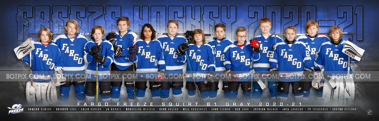 FARGO FREEZE HOCKEY SQUIRT B1 GRAY 2020-21 – BOTpix.com